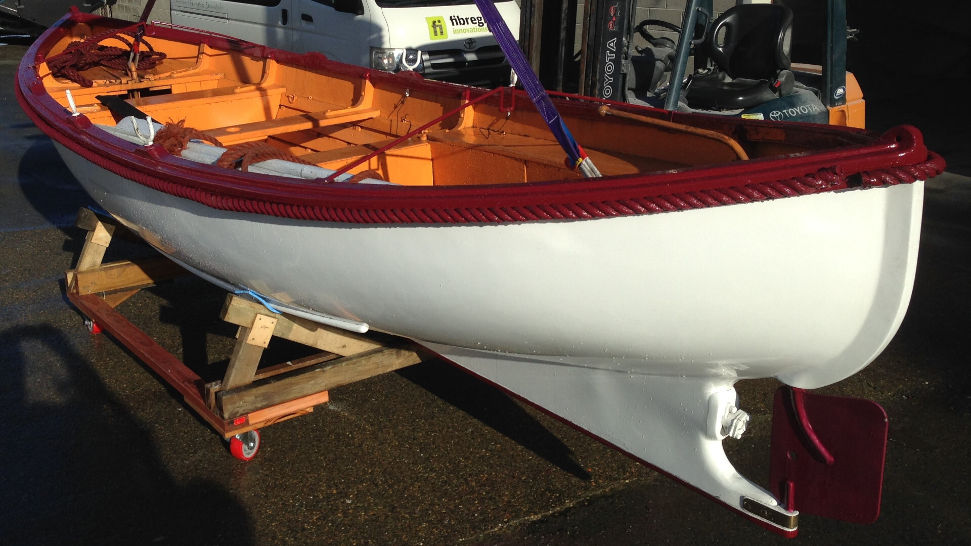 Wood lifeboat after 0305